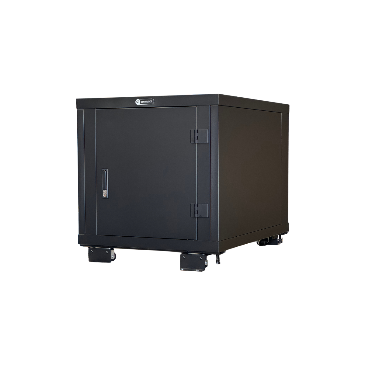 SERVEREDGE 12RU *ACOUSTIC* NOISE REDUCTION CABINET 750MM WIDE & 1000MM DEEP