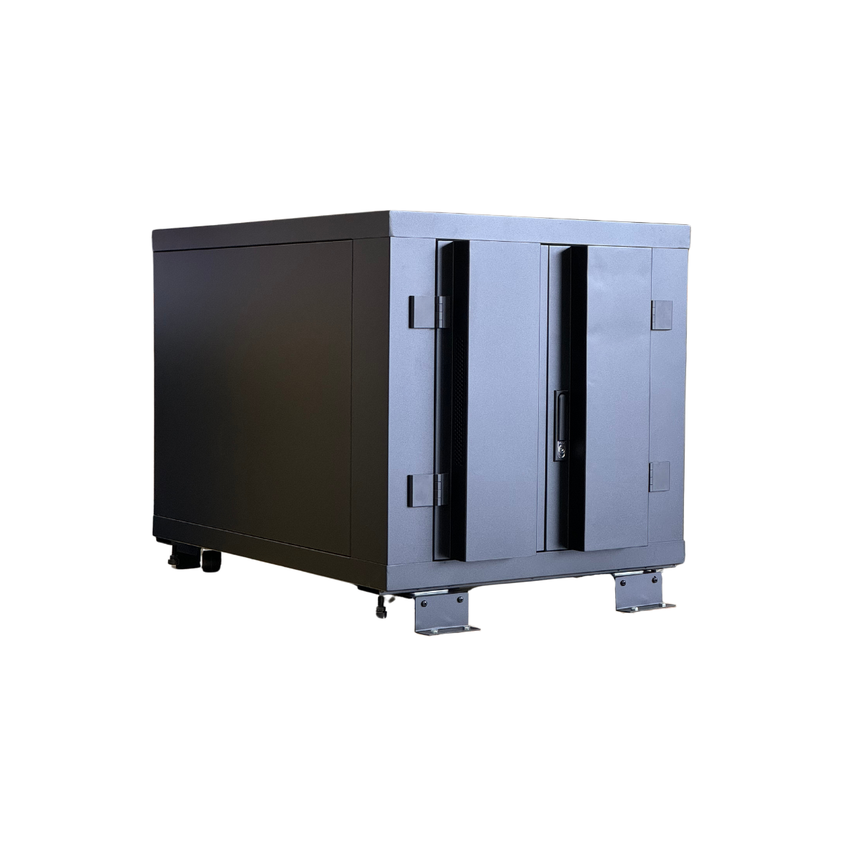 SERVEREDGE 12RU *ACOUSTIC* NOISE REDUCTION CABINET 750MM WIDE & 1000MM DEEP