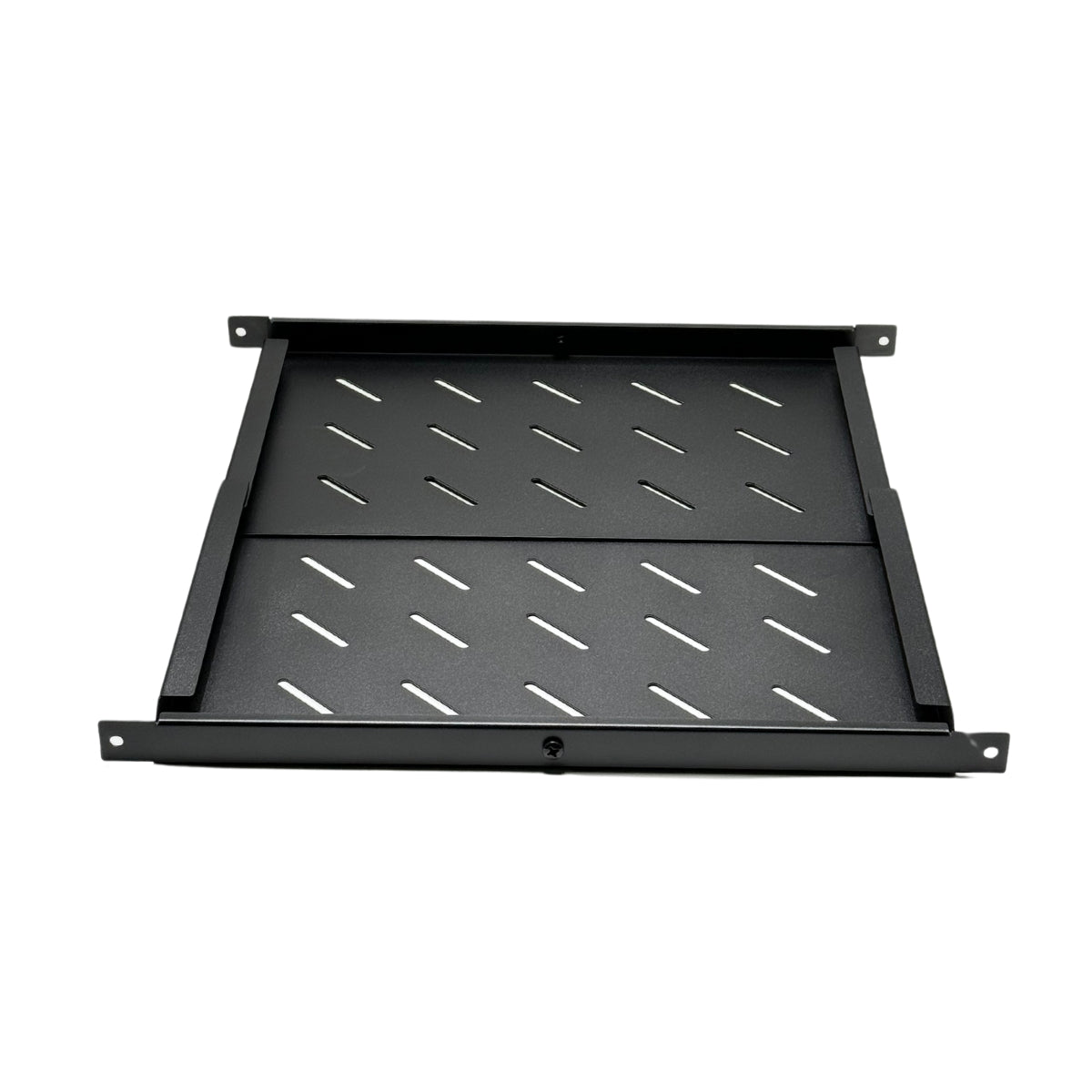 Serveredge 1RU Universal Fixed Shelf with Flexible Depth - Compatible with Serveredge Wall Mount Cabinets