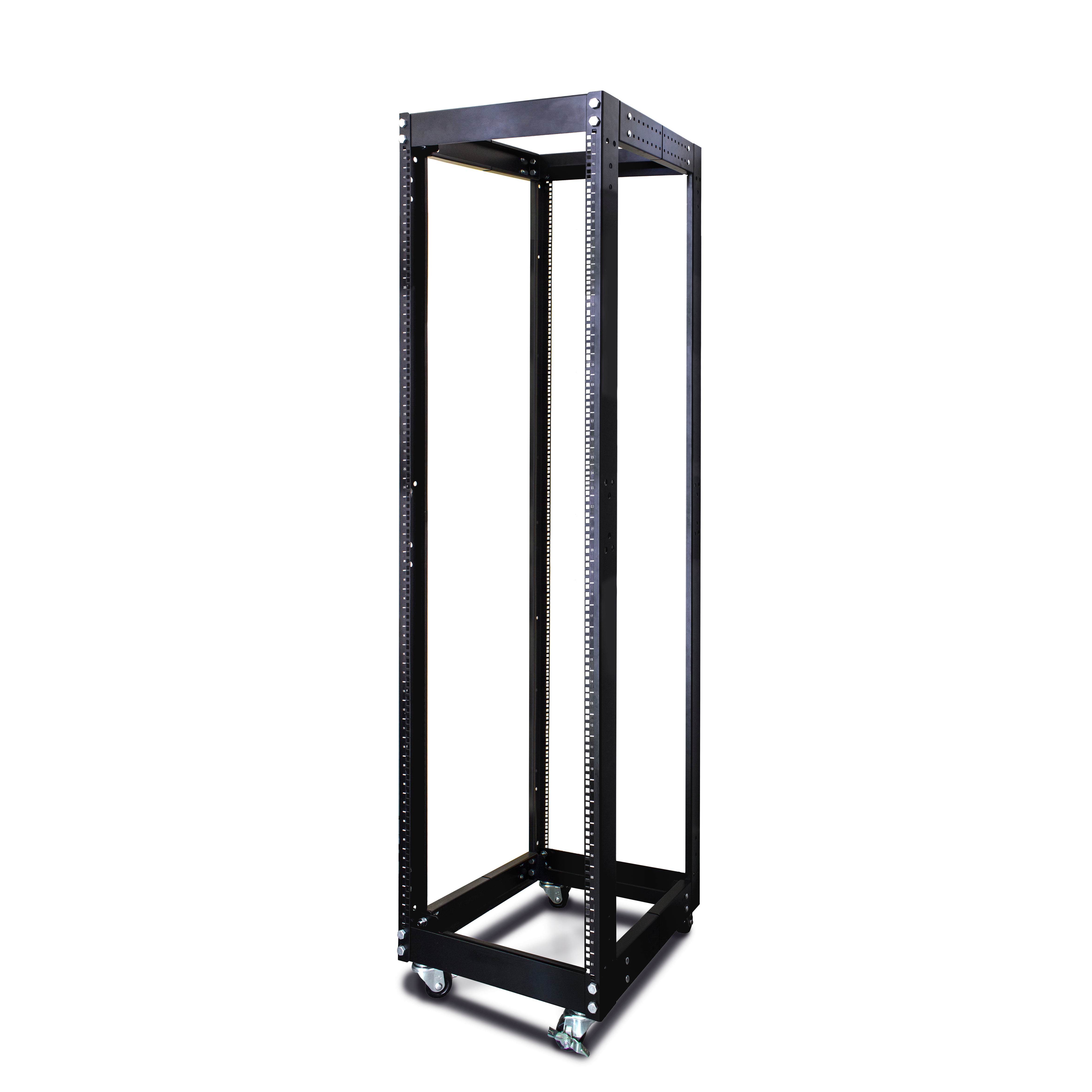 Serveredge 42RU 4 post Adjustable Server rack With Castors