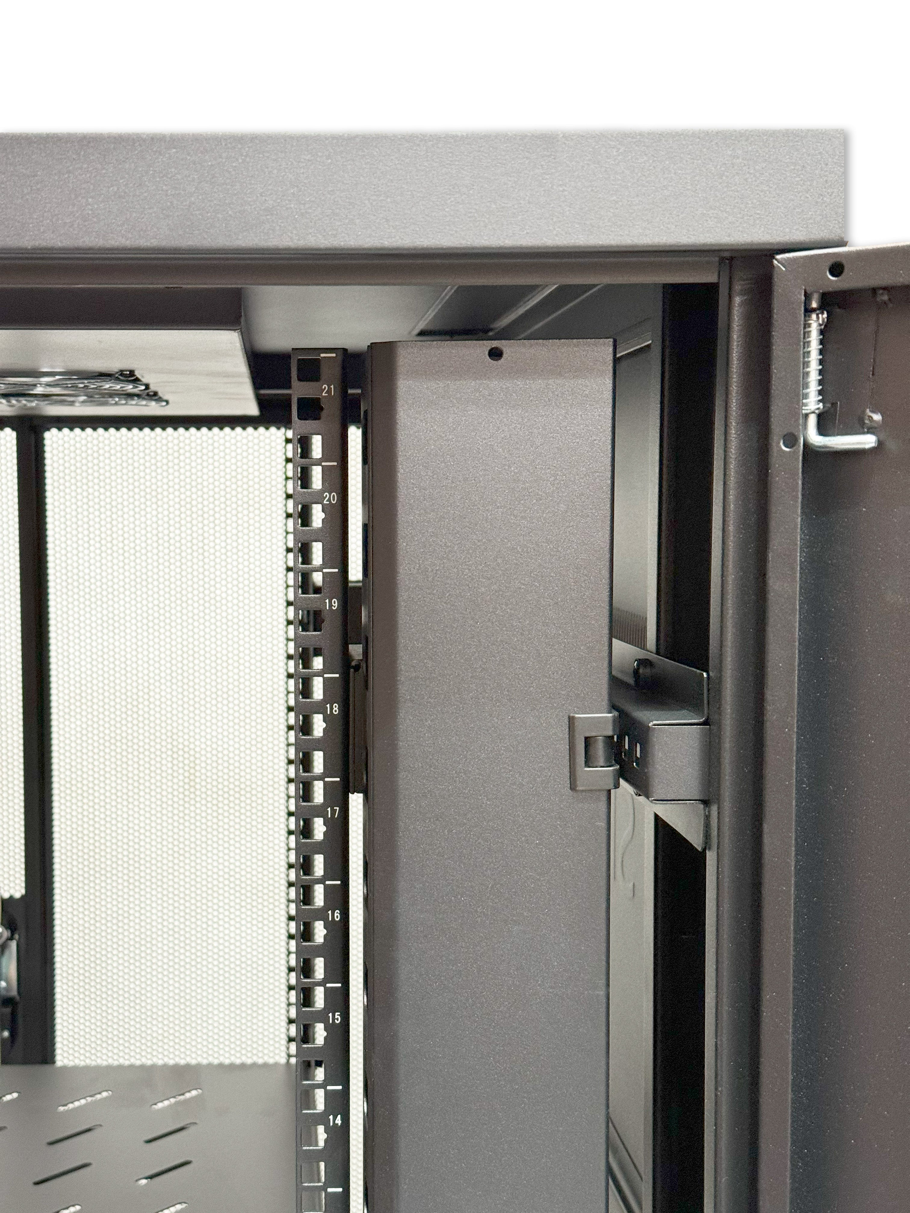 Serveredge 42RU 800W x 1000D 2 Section Co-location Fully Assembled Free Standing Cabinet