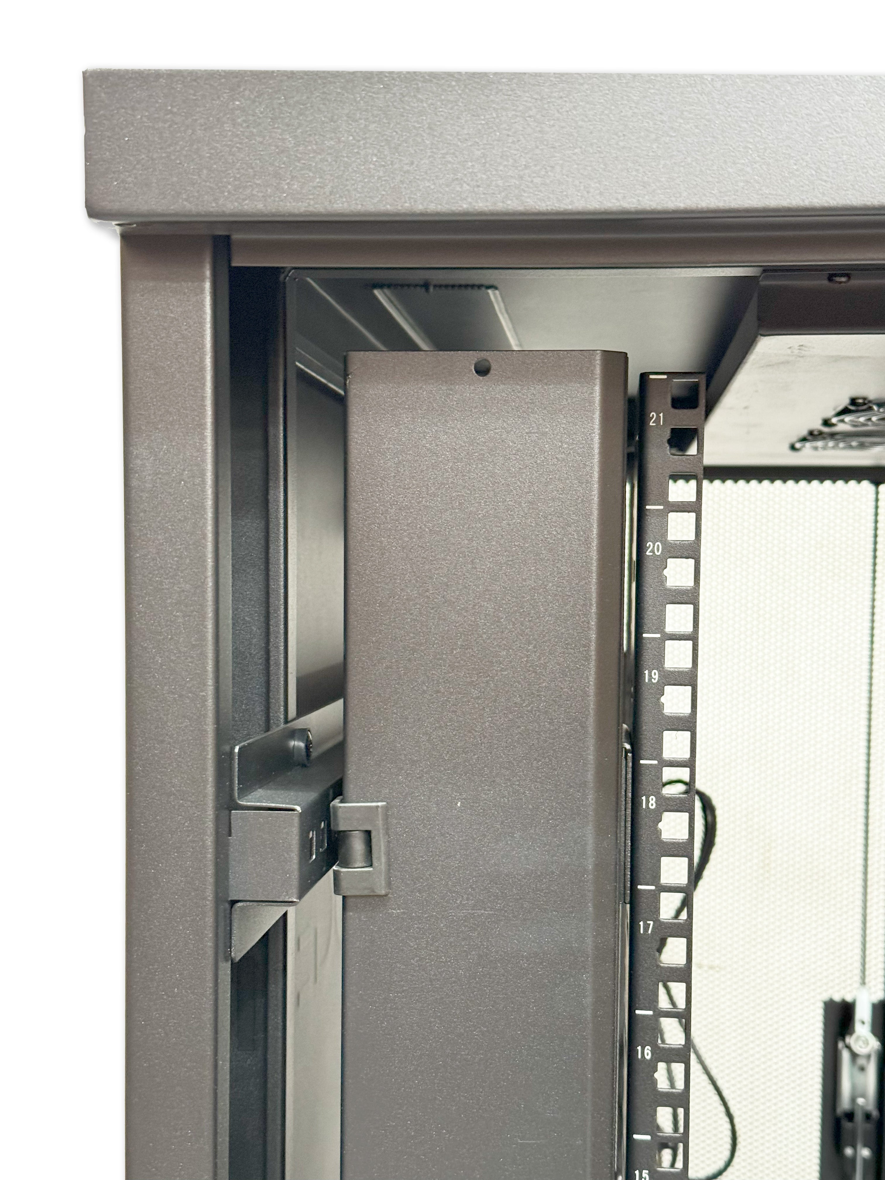 Serveredge 42RU 800W x 1000D 2 Section Co-location Fully Assembled Free Standing Cabinet