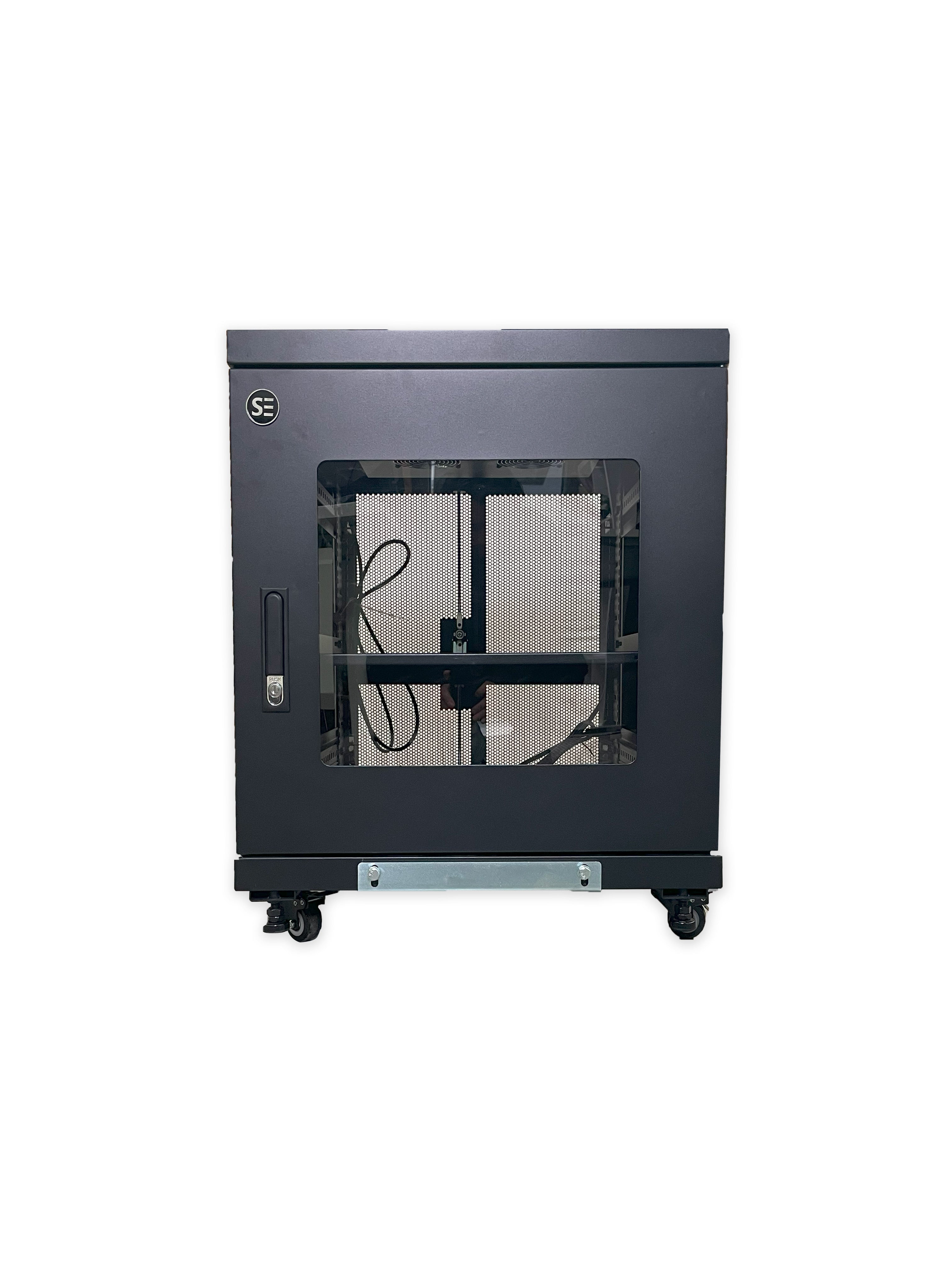 12RU 600mm Wide & 800mm Deep Fully Assembled Free Standing Server Cabinet