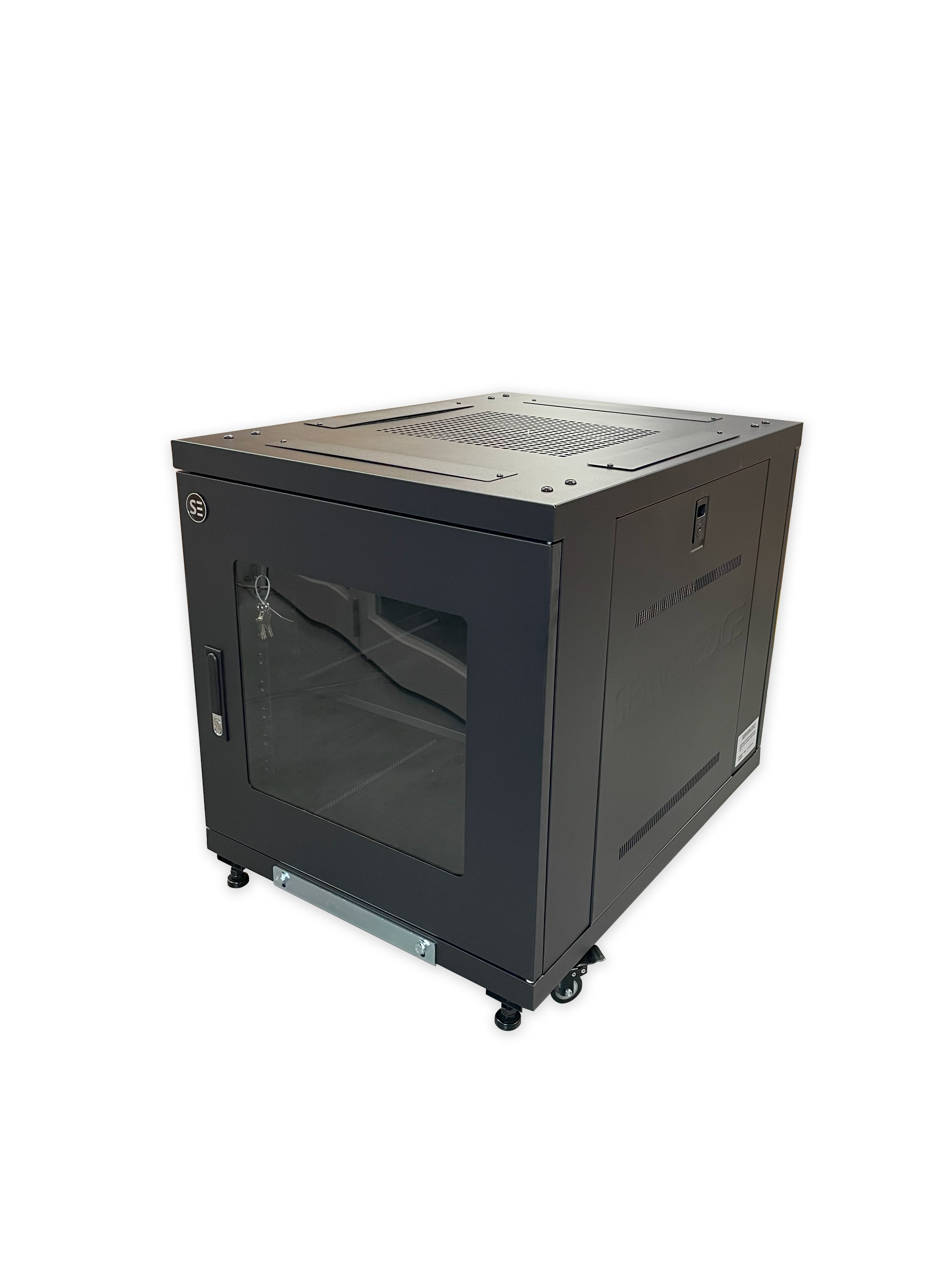 12RU 600mm Wide & 800mm Deep Fully Assembled Free Standing Server Cabinet