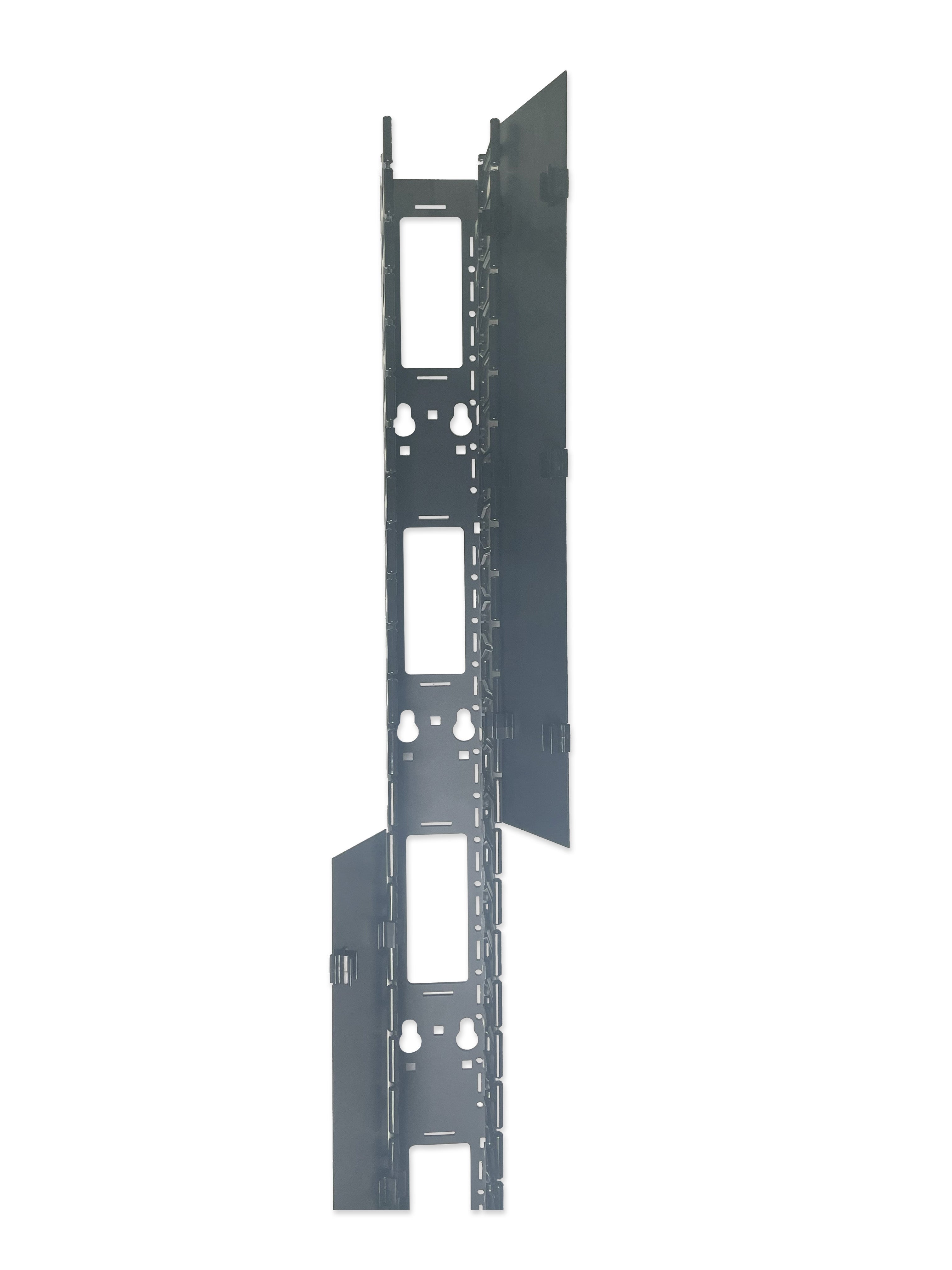 Serveredge 42RU METAL with Plastic Fingures Vertical Cable Manager for 4 Post & 2 Post Racks