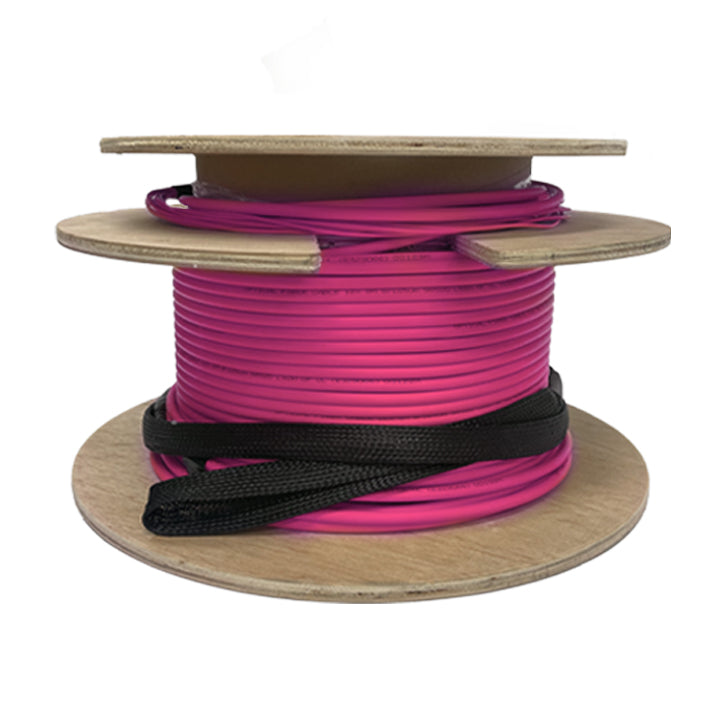SERVEREDGE Pre Terminated Fibre Cable, 12 Core OM4 Indoor / Outdoor Riser x 150m, LC-LC Connectors