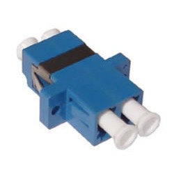 Serveredge LC Female to LC Female Single mode Duplex OS2 Fibre Adapter - BLUE COLOR