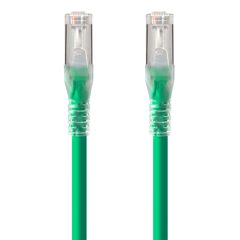 3m Green 10GbE Shielded CAT6A LSZH Network Cable