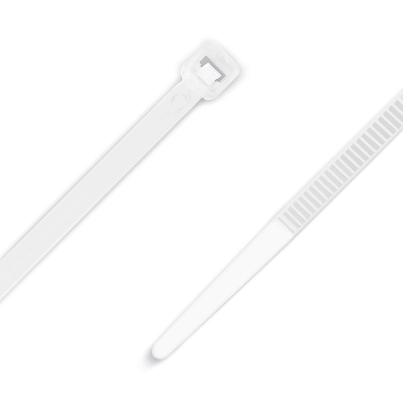 Nylon Cable Tie WHITE 100mm X 2.5mm - (Bag of 100)