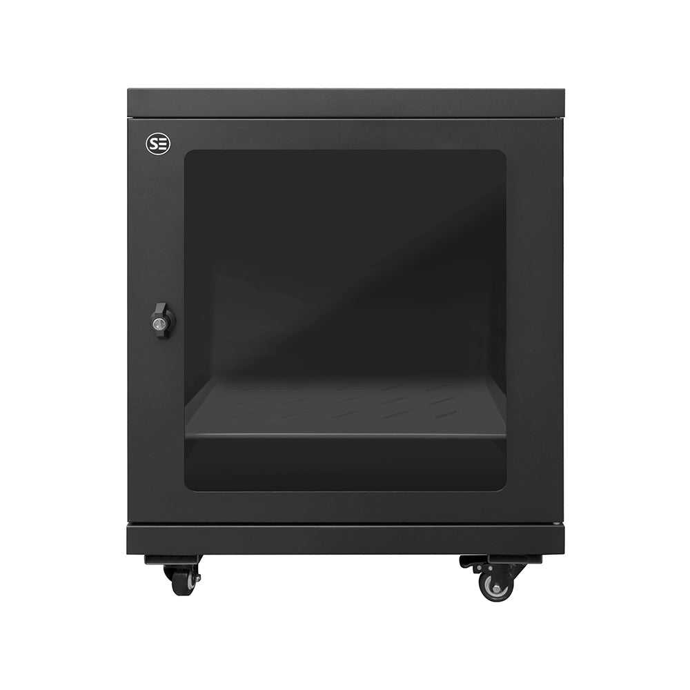 Serveredge 12RU 600mm Wide & 450mm Deep Fully Assembled Free Standing Server Cabinet