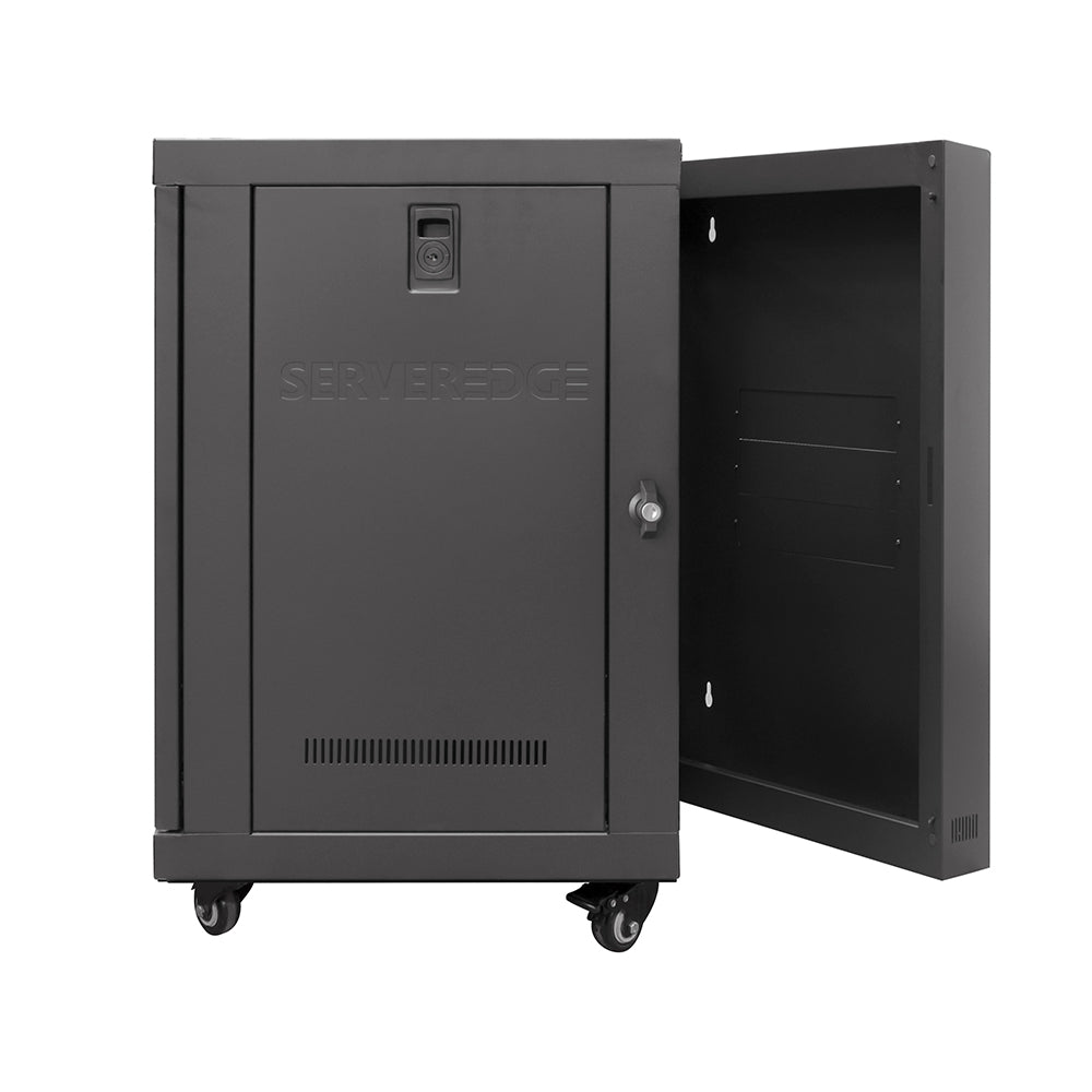 12RU 600mm Wide & 550mm Deep Fully Assembled Free Standing Swing Door Server Cabinet