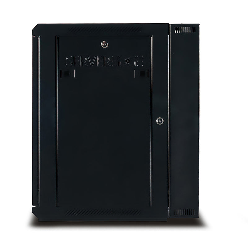 12RU 600mm Wide & 700mm Deep Fully Assembled Swing Frame Hinged Wall Mount Cabinet