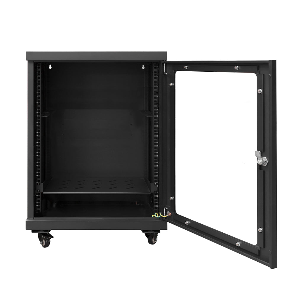 Serveredge 15RU 600mm Wide & 600mm Deep Fully Assembled Free Standing Server Cabinet