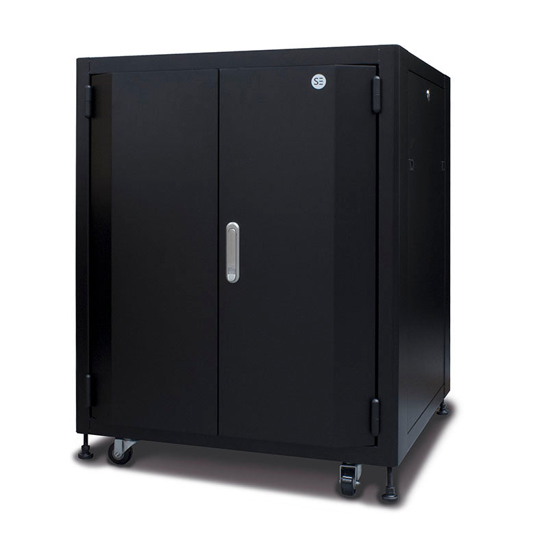 *RUN OUT STOCK* 18RU Fully Assembled Soundproof Free Standing Acoustic Server Cabinet