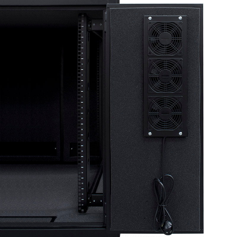 *RUN OUT STOCK* 18RU Fully Assembled Soundproof Free Standing Acoustic Server Cabinet