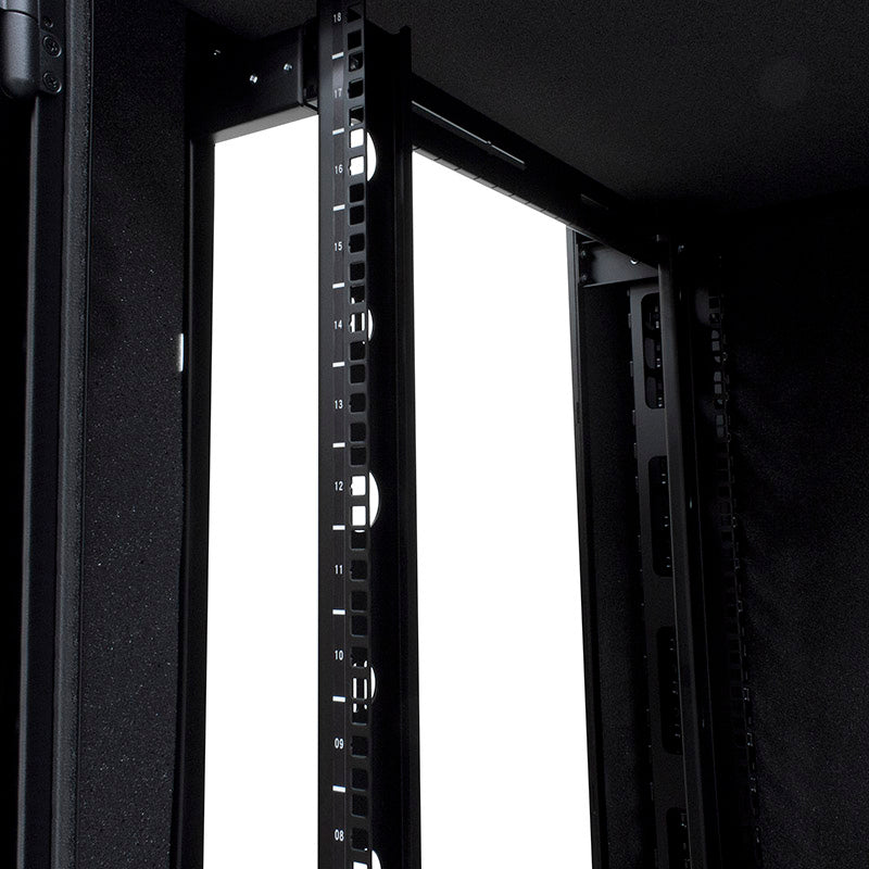 *RUN OUT STOCK* 18RU Fully Assembled Soundproof Free Standing Acoustic Server Cabinet
