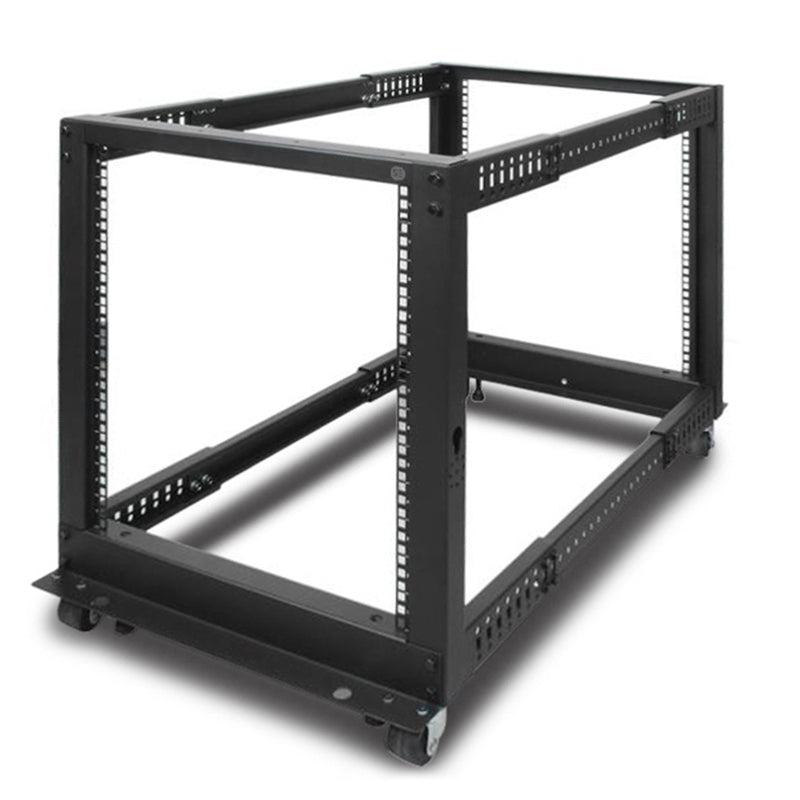 Serveredge 12RU 4 post Adjustable Server rack With Castors