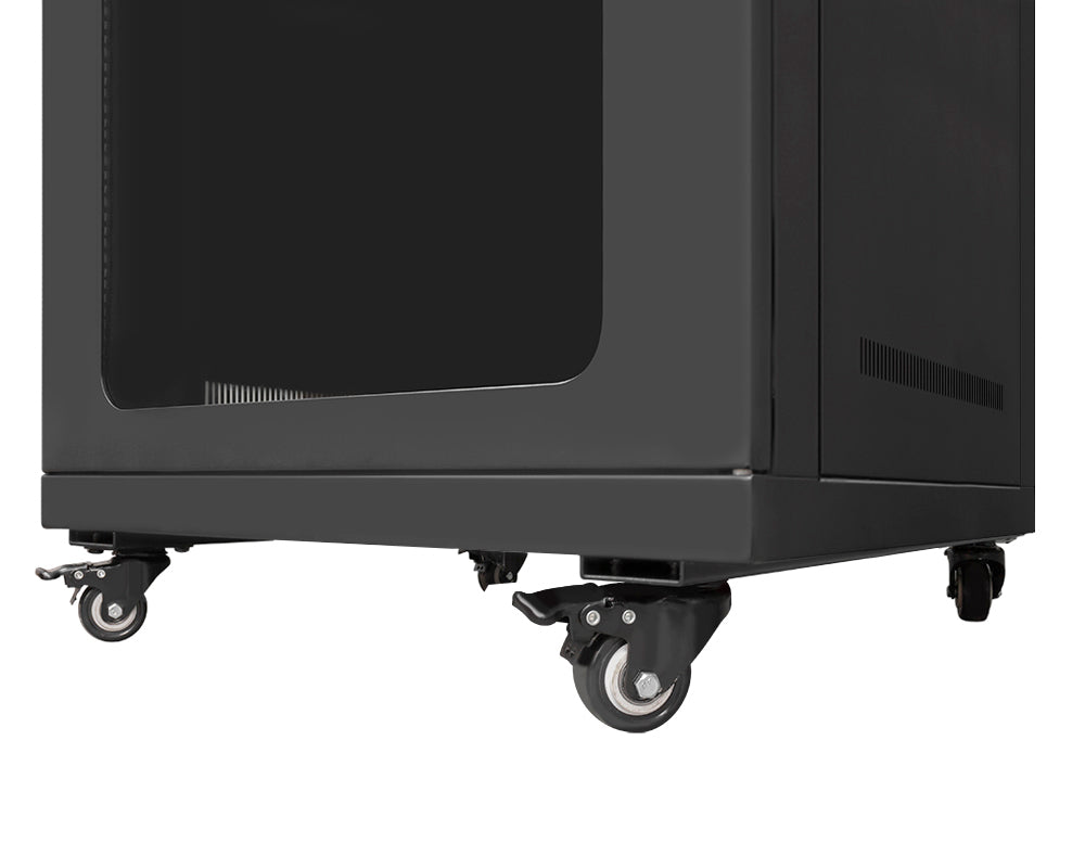 Serveredge 9RU 600mm Wide & 600mm Deep Fully Assembled Free Standing Server Cabinet