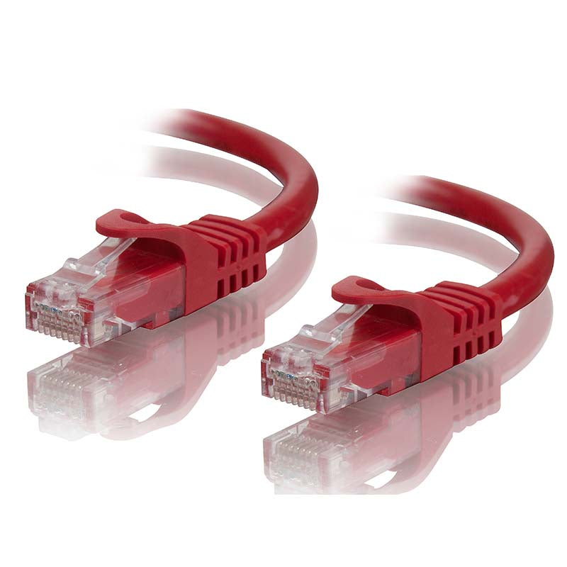 1m Red CAT5e Network Cable