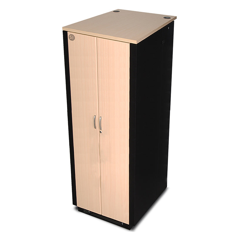 *EOL* 42RU 750MM WIDE & 1135MM Deep Fully Assembled Free Standing Premium Soundproof Office Server Cabinet