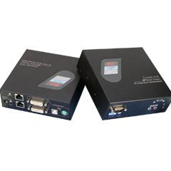 Serveredge Dual DVI KVM Extender, PS/2, USB, Serial, with Audio over UTP up to 100m
