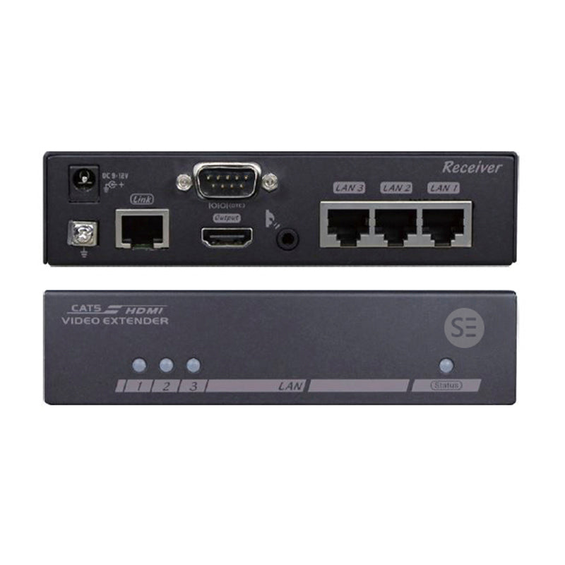 4K2K HDMI Audio/Video HDBaseT Extender Over CAT5e/6 with Serial, IR, Ethernert & 3D-100m