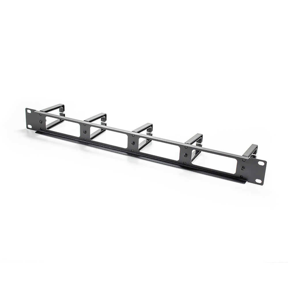 1RU Horizontal 5 RING Cable Management Rail