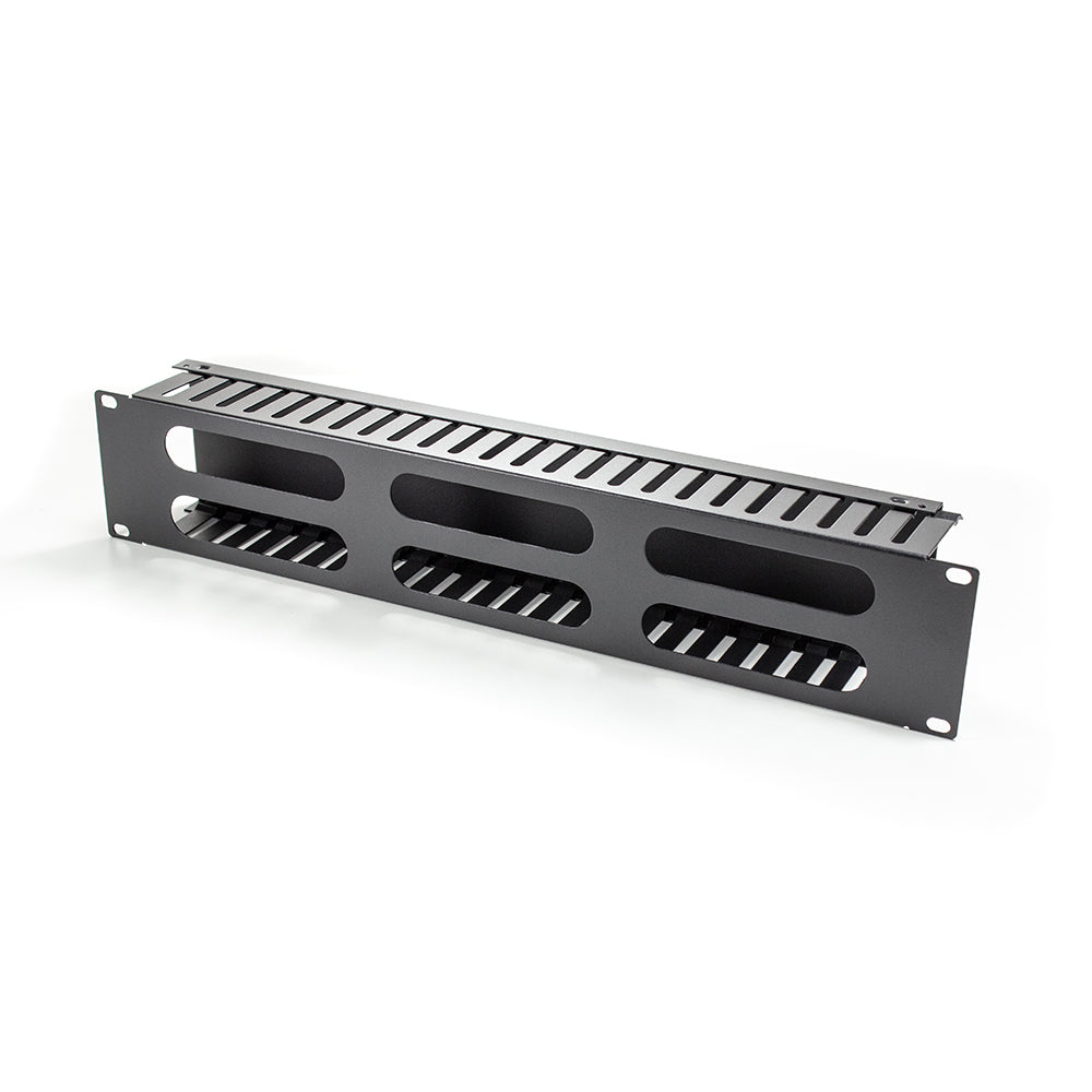 2RU Horizontal 24 SLOTS Cable Management Rail