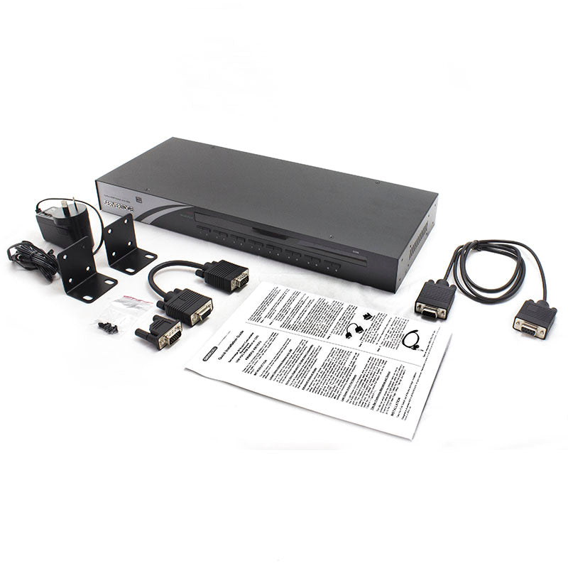 16-Port USB / PS/2 / VGA Combo KVM Switch