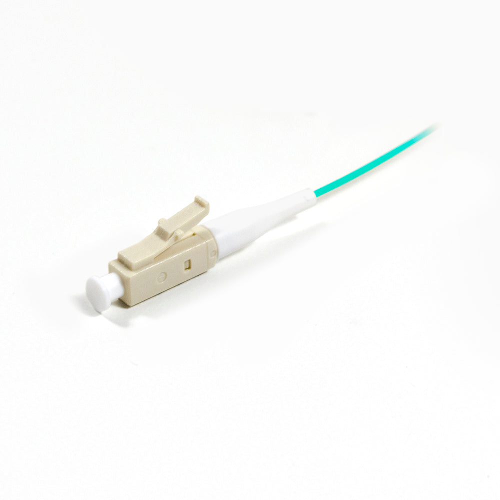 Serveredge LC Pigtail OM3 - 2 Metre - 6 Fibres - Aqua