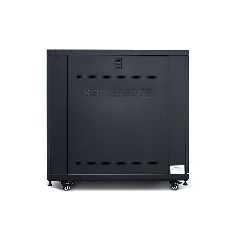 Serveredge18RU 600mm Wide & 1000mm Deep Fully Assembled Free Standing Server Cabinet