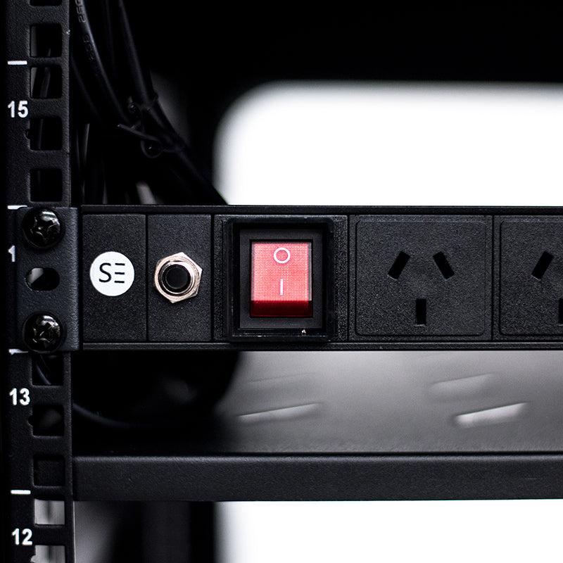 Serveredge18RU 600mm Wide & 1000mm Deep Fully Assembled Free Standing Server Cabinet