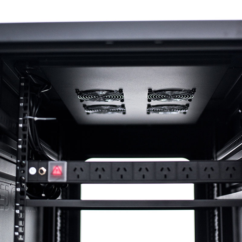 Serveredge18RU 600mm Wide & 1000mm Deep Fully Assembled Free Standing Server Cabinet