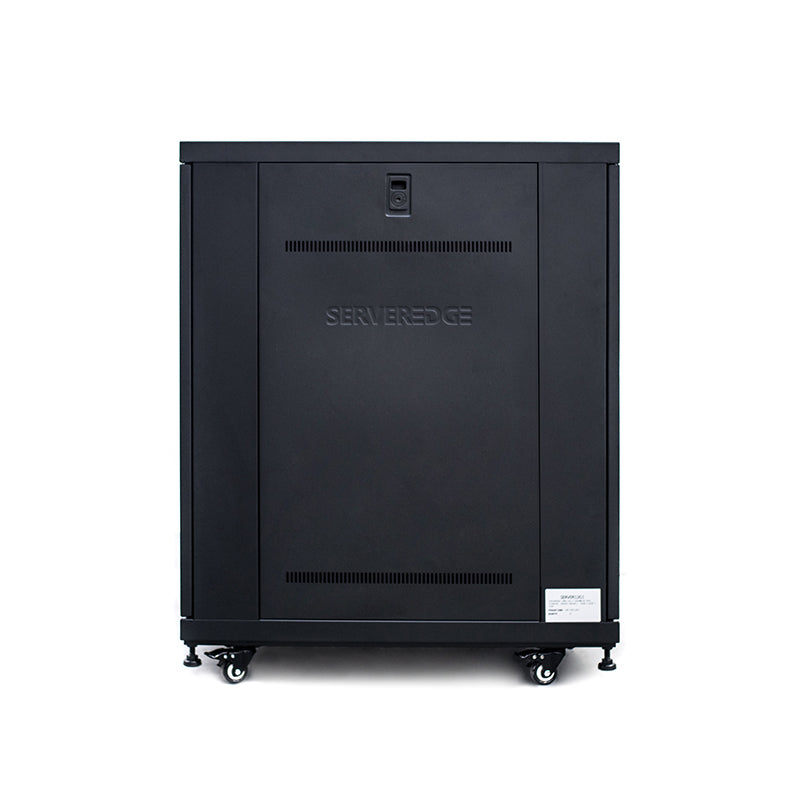 Serveredge 18RU 600mm Wide & 800mm Deep Fully Assembled Free Standing Server Cabinet