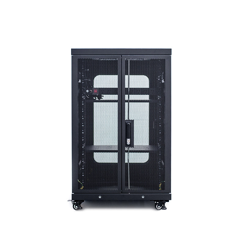 Serveredge 18RU 600mm Wide & 600mm Deep Fully Assembled Free Standing Server Cabinet