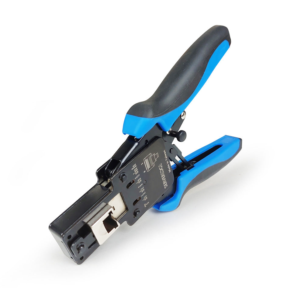 PT Series Premium Pass Through RJ45 Ratcheted Crimping Tool