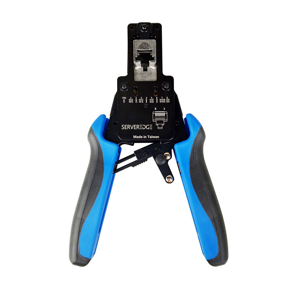 PT Series Premium Pass Through RJ45 Ratcheted Crimping Tool