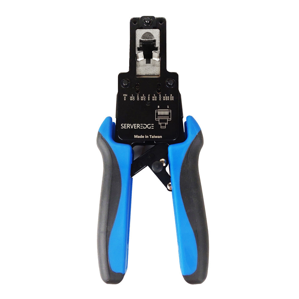 PT Series Premium Pass Through RJ45 Ratcheted Crimping Tool