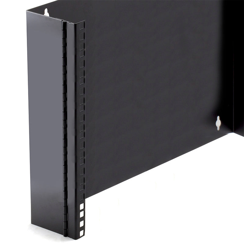 8RU Wall Mount Patch Panel Bracket - 19 Inch Wide & 102mm Deep