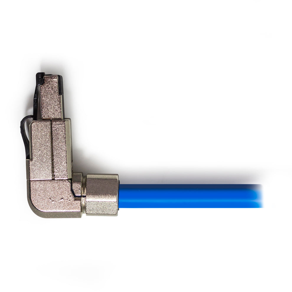Serveredge RJ45 Cat6A Shielded Angled Industrial Field Connector