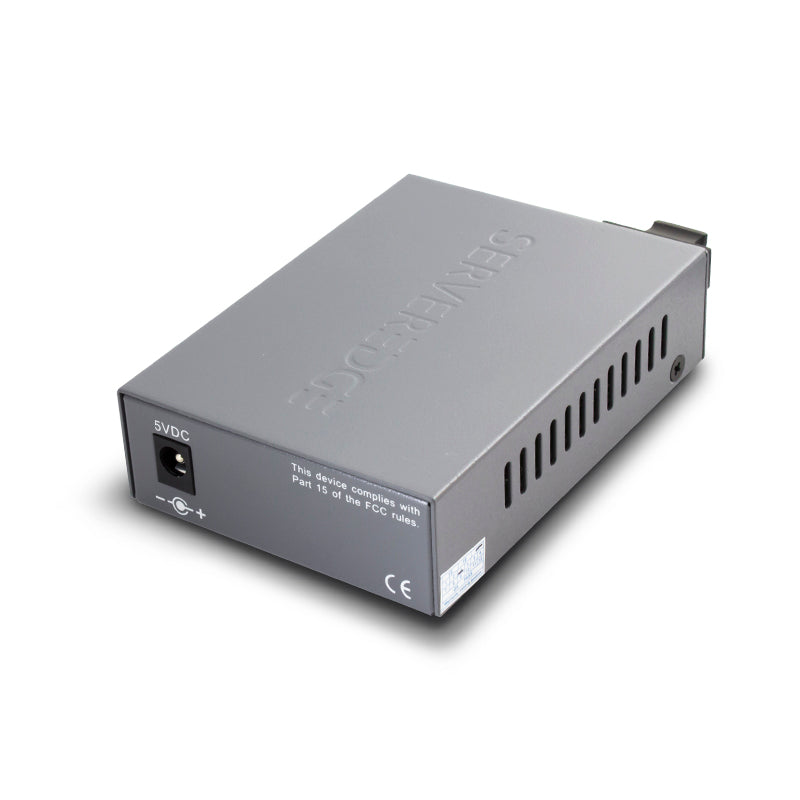 10/100/1000Base-TX to 1000Base-FX Multimode SC Fibre Media Converter (550m)