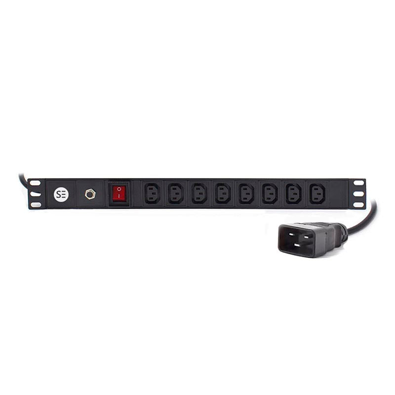 Serveredge Premium 8 Port IEC PDU, (8) IEC C13 Output & (1) IEC C20 Input, 16 A, 240 V