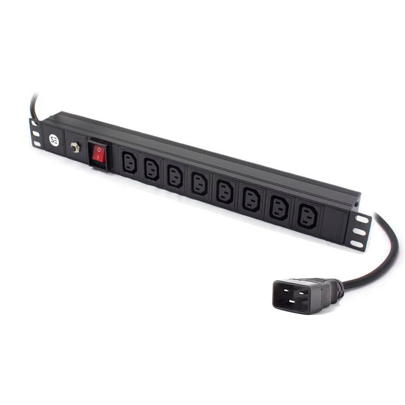 Serveredge Premium 8 Port IEC PDU, (8) IEC C13 Output & (1) IEC C20 Input, 16 A, 240 V