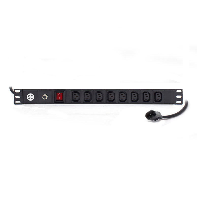 8 Port Basic IEC PDU, (8) IEC C13 Output & (1) IEC C14 Input, 10A, 240 V