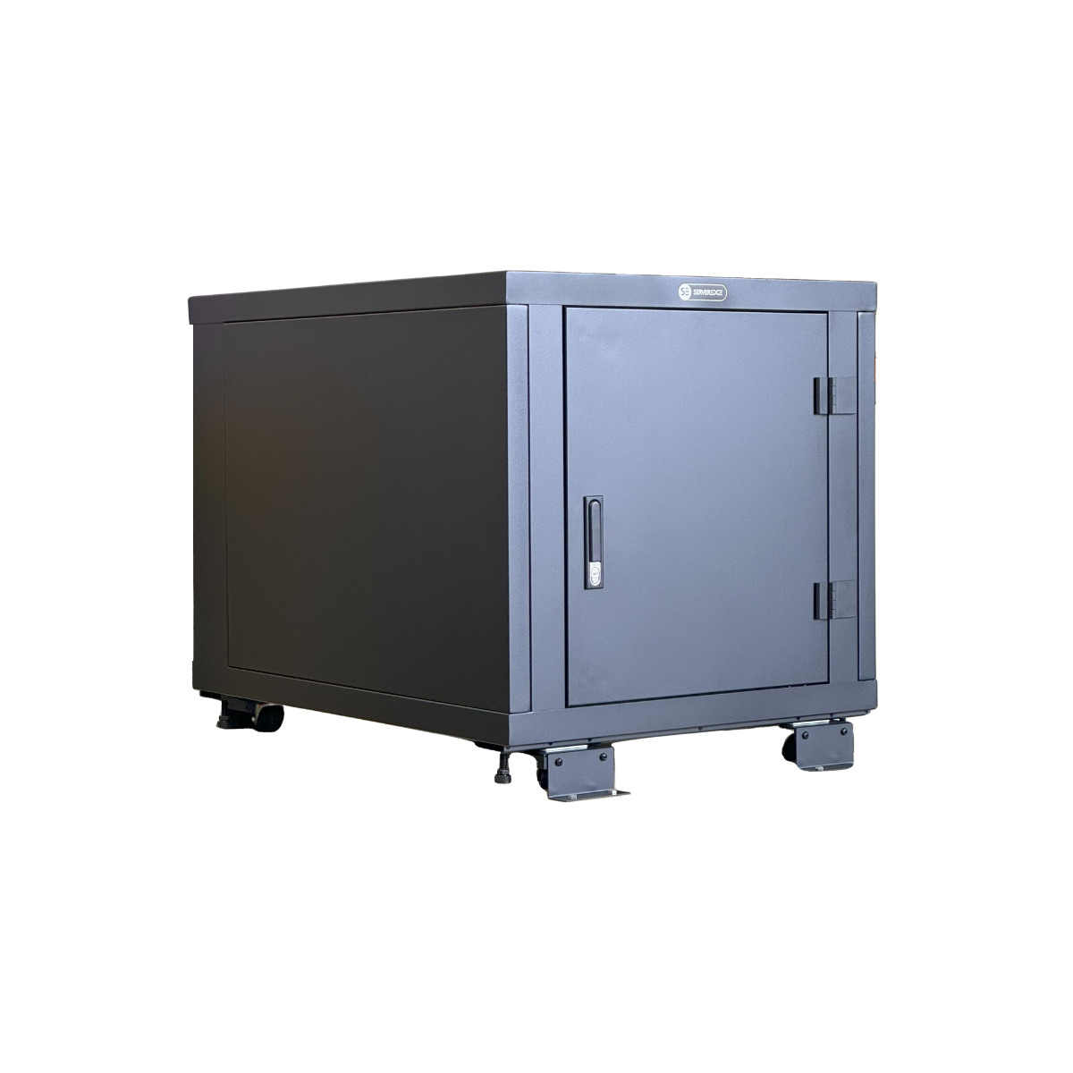 SERVEREDGE 12RU *ACOUSTIC* NOISE REDUCTION CABINET 750MM WIDE & 1000MM