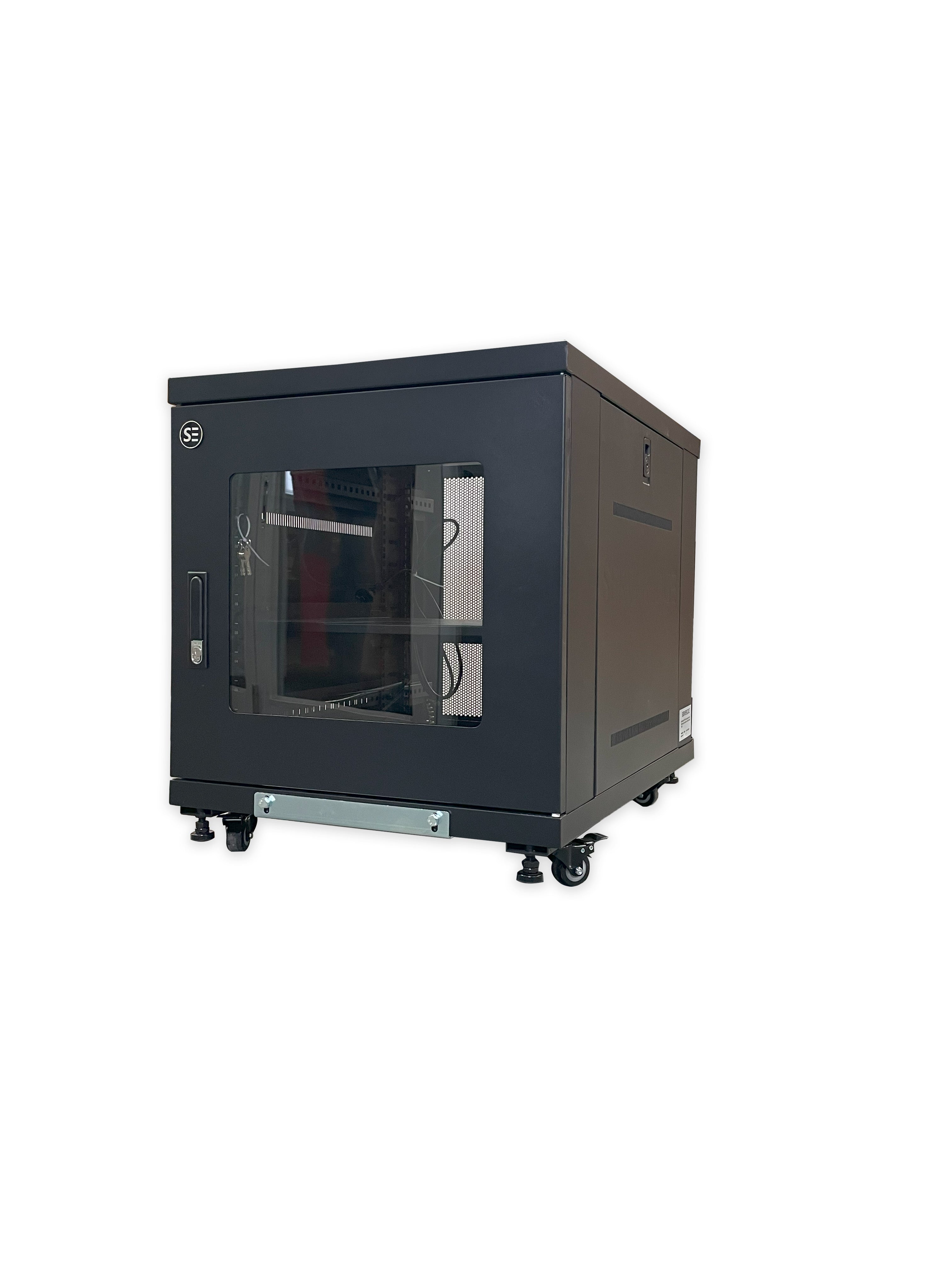 12RU 600mm Wide & 800mm Deep Fully Assembled Free Standing Server Cabinet