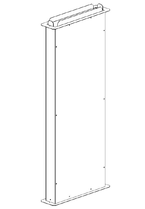 Serveredge Chimney 900mm Height - Suitable Only for Serveredge Racks