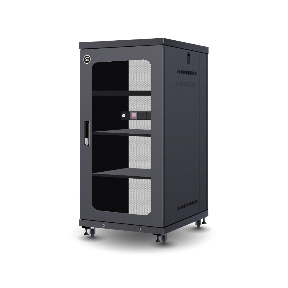 22 Ru Av Rack Serveredge 22RU 600mm Wide & 800mm Deep Fully Assembled Free Standing