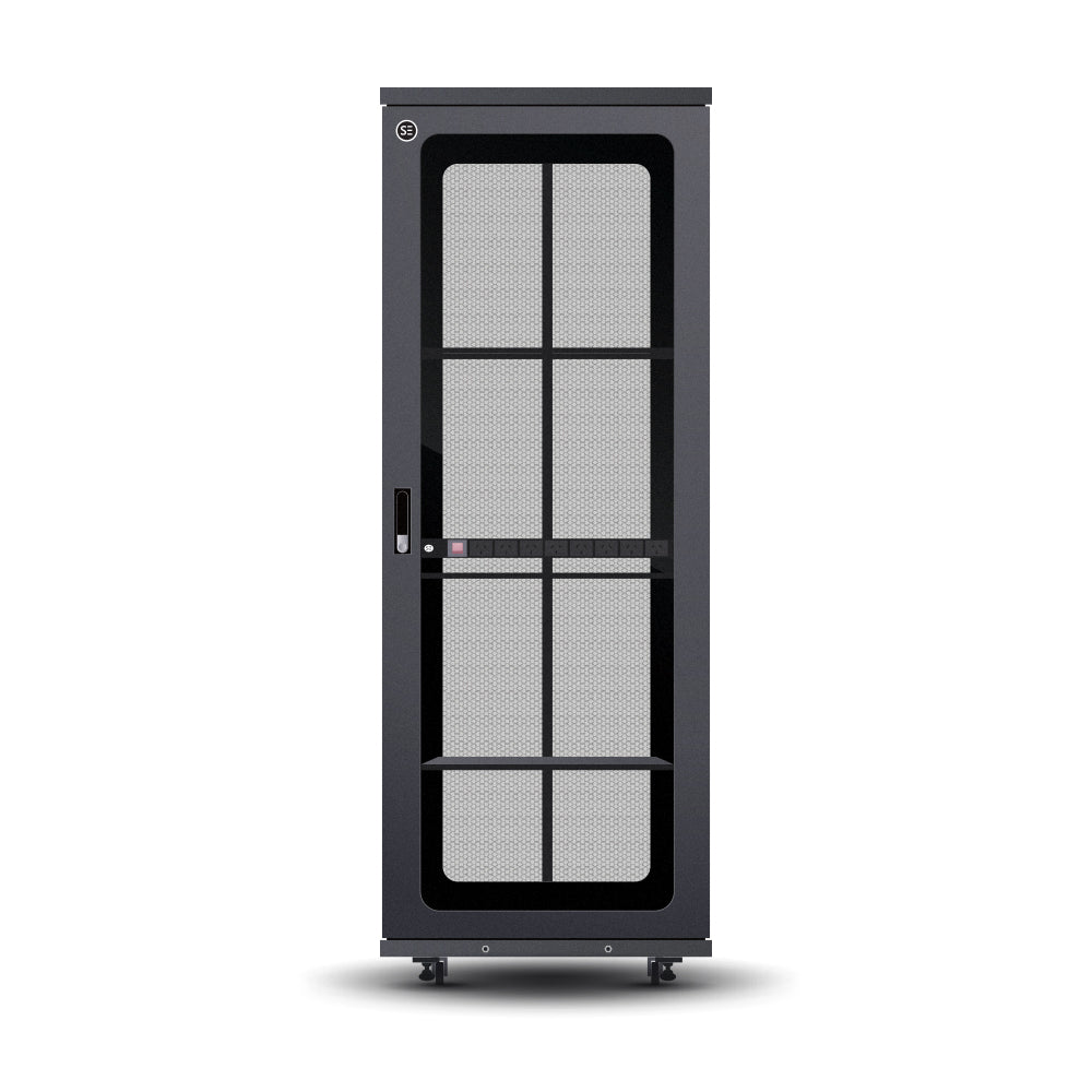 Serveredge 45RU 800mm Wide & 1000mm Deep Fully Assembled Free Standing Server Cabinet