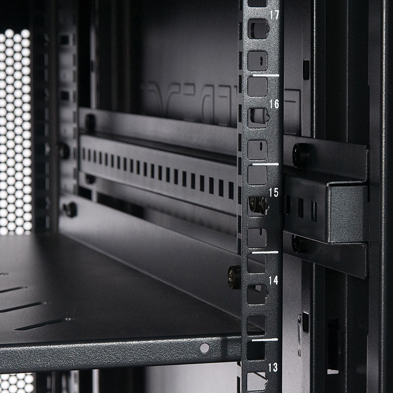 Serveredge 42RU 600mm Wide & 1000mm Deep Fully Assembled Free Standing Server Cabinet